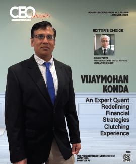Vijaymohan Konda : An Expert Quant Redefining Financial Strategies Clutching Experience
